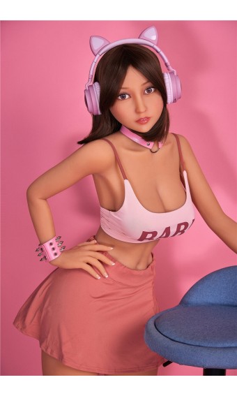 Irontech Sex Doll Miyin 153 cm - Realistische TPE Puppe mit Silikonkopf