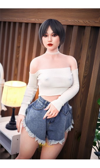 Irontech Voll-Silikon Sex Doll Sayo 152 cm - Hochwertige Real Doll
