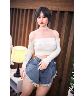 Irontech Voll-Silikon Sex Doll Sayo 152 cm - Hochwertige Real Doll