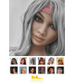 Irontech Dolls Köpfe TPE