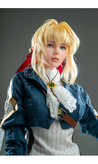 Violet Evergarden 156 cm Full Silicone Sex Doll - Game Lady Edition