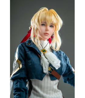 Violet Evergarden 156 cm Full Silicone Sex Doll - Game Lady Edition