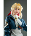 Game Lady Full Silicone Sex Doll Violet Evergarden 156 cm