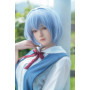 Rei Ayanami Full Silicone Sex Doll - 156 cm Game Lady Edition