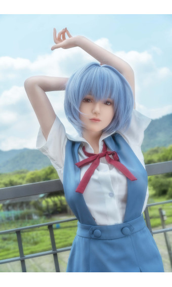 Rei Ayanami Vollsilikon Sex Puppe 156 cm - Hochwertige Qualität erleben