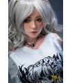 Irontech Hybrid Sex Doll Misa mit Silikon-Kopf und TPE-Körper, 154 cm