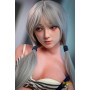 Irontech Hybrid Sex Doll Miyuki - Silikonkopf und TPE-Körper 154 cm