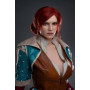 Game Lady Triss 168 cm Full Silicone Sex Doll - The Witcher Fantasy