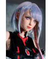 Game Lady Full Silicone Sex Doll Lucy Kushinada Cyberpunk: Edgerunners 156 cm