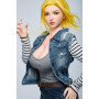 Irontech Full Silicone Android 18 Puppe 159 cm - Dragon Ball Erotik