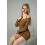 Zelex Vollsilikon Sexpuppe Evelina 175 cm - Flexibles Kiefer-Modell