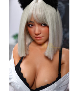 Irontech Sexpuppe Catgirl 167 cm S43 Sylvia - Hochwertige Real Doll