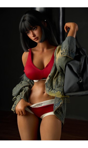 Irontech Sexpuppe 161cm Miku - Athletische Fitness-Ikone mit Stil
