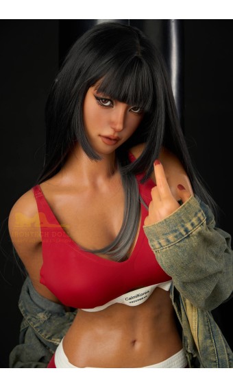 Irontech Athletische Sex Doll 161cm S14 Dunkel Gebräunte Miku – Fitness-Königin