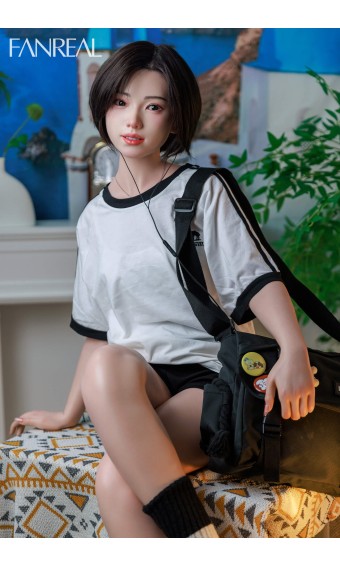 Fanreal Vollsilikon Sex Doll Molly Student ROS 153 cm B-Cup