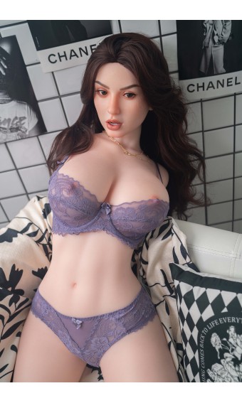 Zelex SLE Torso realistische weisse kurvige Sexpuppe – Leonie 109 cm G‑Cup