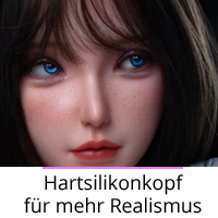 Hartsilikonkopf für mehr Realismus